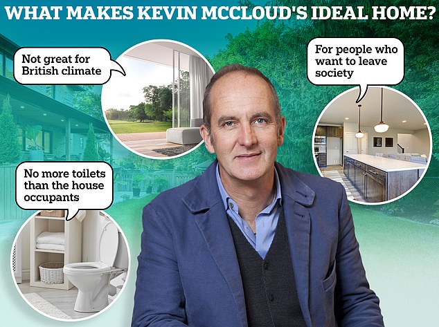 No kitchen islands, Ikea furniture and fewer toilets than you think: what does Grand Designs presenter Kevin McCloud’s ideal home look like?