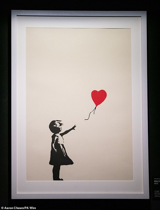 Banksy’s iconic masterpiece ‘Girl with Balloon’ ‘stolen’ from London gallery in art theft: Two men appear in court over burglary