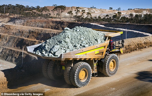 Teenage worker injured in Queensland mine after tyre falls on his leg