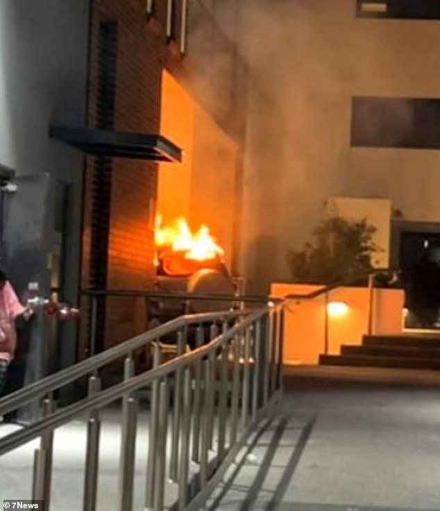 Hundreds of people evacuated after stolen car crashes into apartment building in Sydney’s Merrylands