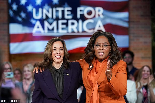 Donald Trump launches scathing attack on Oprah Winfrey after she endorsed Kamala Harris