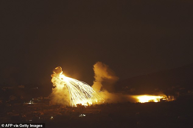 Israel goes in: IDF confirms boots on the ground in southern Lebanon as bombs rain down from the sky after day of ratcheting tensions