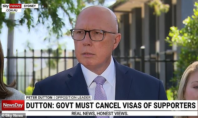 Peter Dutton was stunned by ABC reporter’s question during the press conference