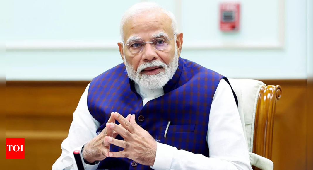 Affordable air taxis will soon become a reality, says PM Modi – Times of India