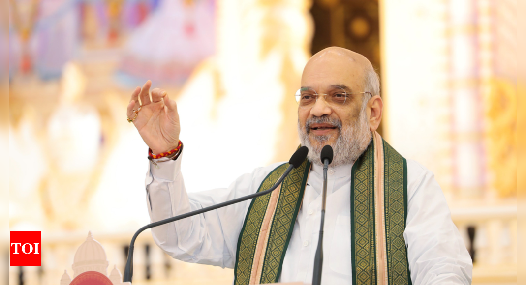 Amit Shah launches ‘Bharatiya Bhasha Anubhag’ for direct regional translation | India News – Times of India