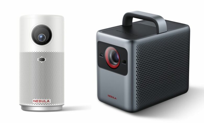 Anker launches impressive portable 4K laser projector, plus a soda can-sized Google TV projector