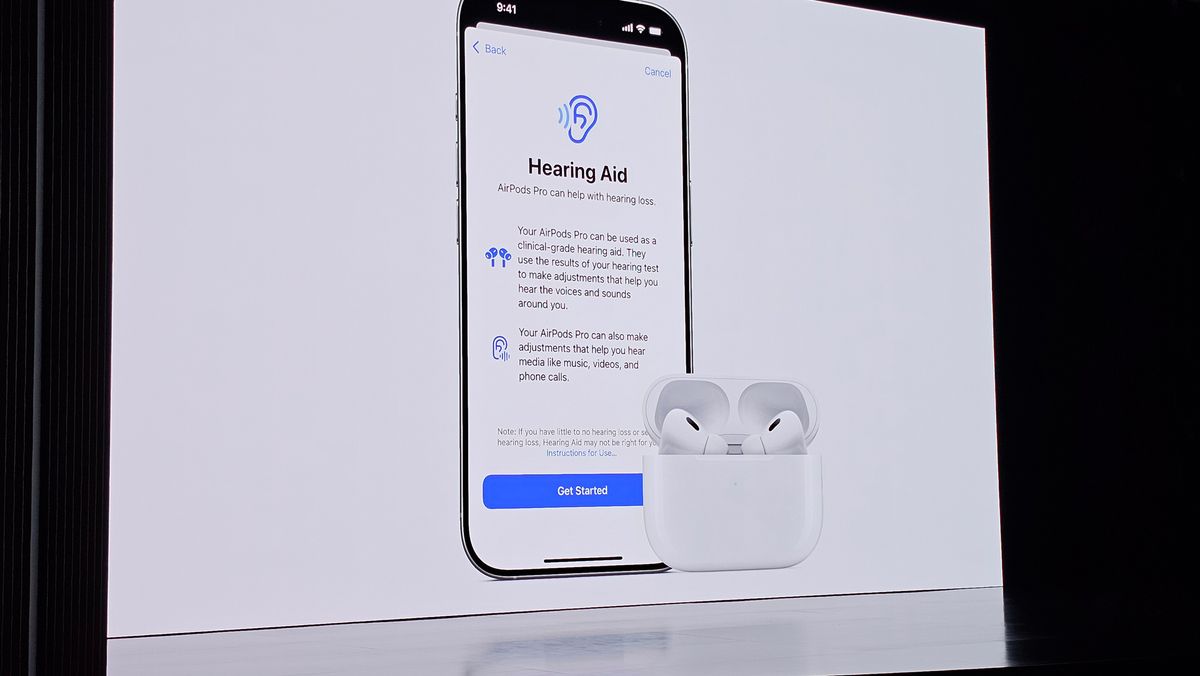 Apple AirPods Pro 2 are FDA-cleared to function as hearing aids