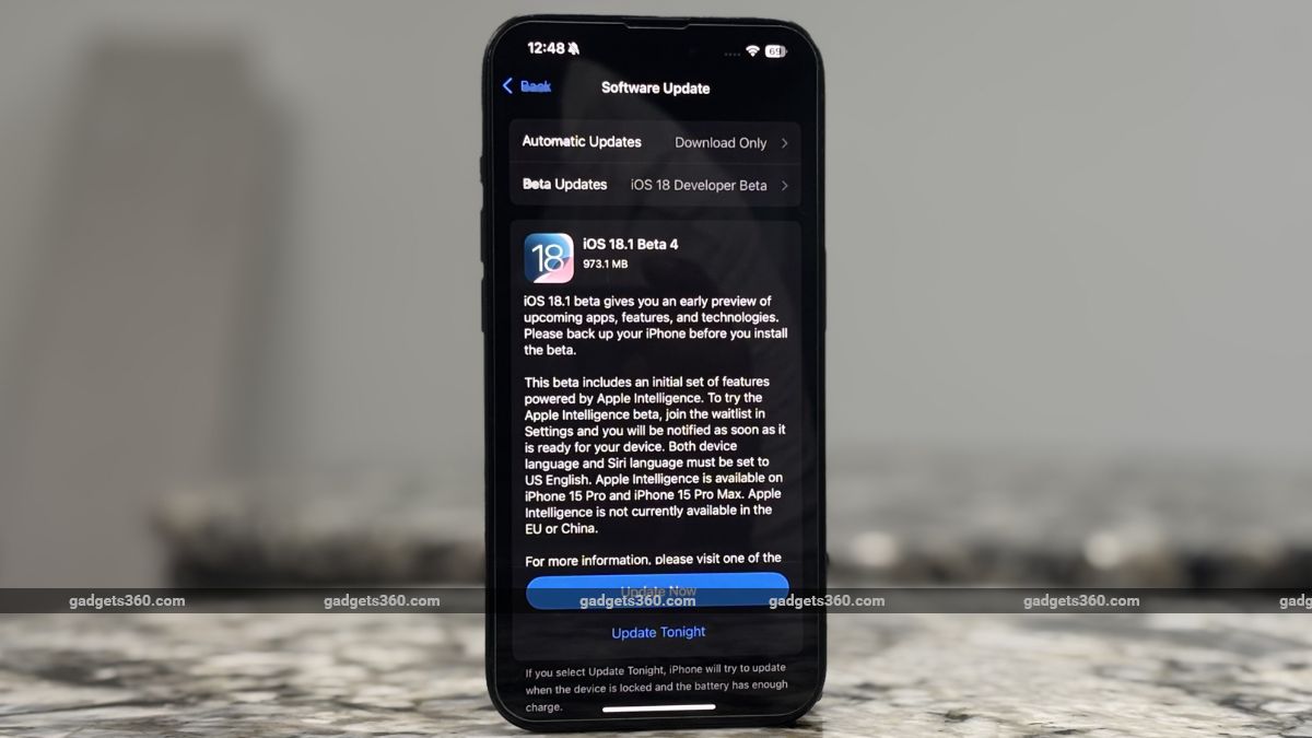 Apple Rolls Out Typing Suggestions to Siri with New iOS 18.1 Developer Beta