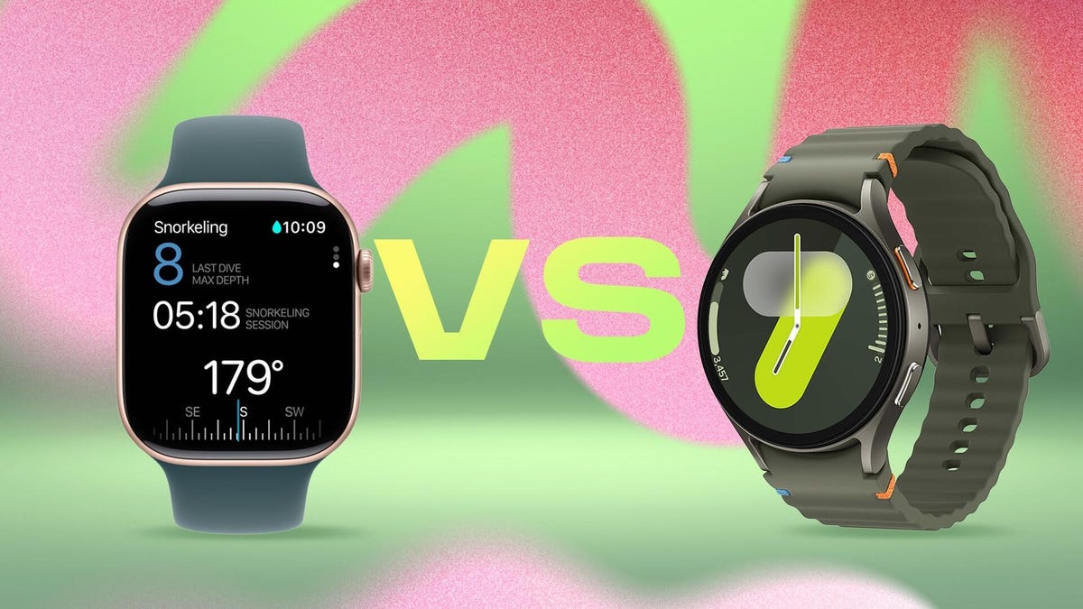 Apple Watch Series 10 vs. Galaxy Watch 7: How the 2024 watches compare