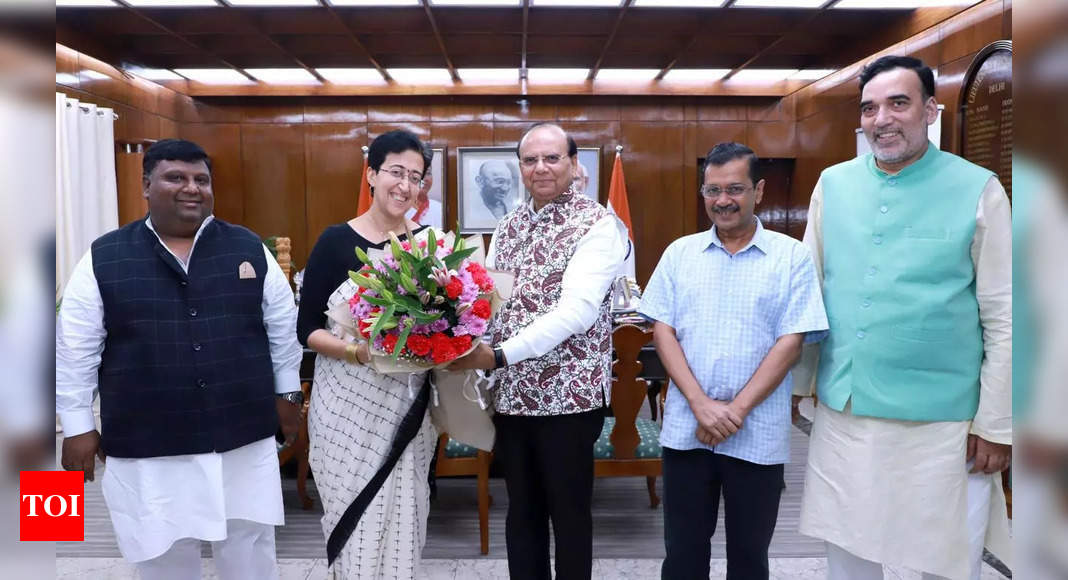 Arvind Kejriwal resigns as Delhi chief minister, Atishi claims formation of government | India News – Times of India