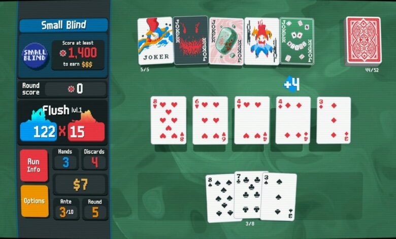 Balatro, the time-consuming poker game, is coming to smartphones soon