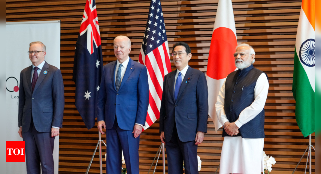 Biden to host fourth quad summit with PM Modi, Albanese, Kishida in Delaware on September 21: White House | India News – Times of India