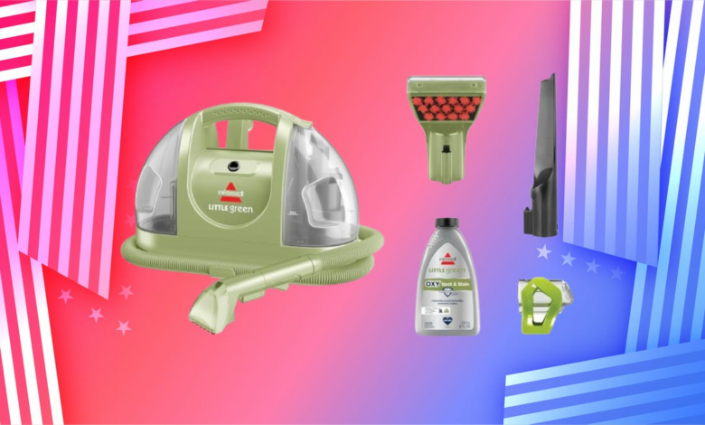 Bissell’s Little Green Cleaner is just  for Labor Day