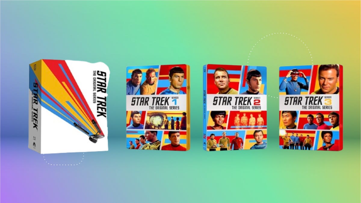 Buy the Star Trek Original Series Steelbook on Blu-ray with a whopping 44% discount at Amazon