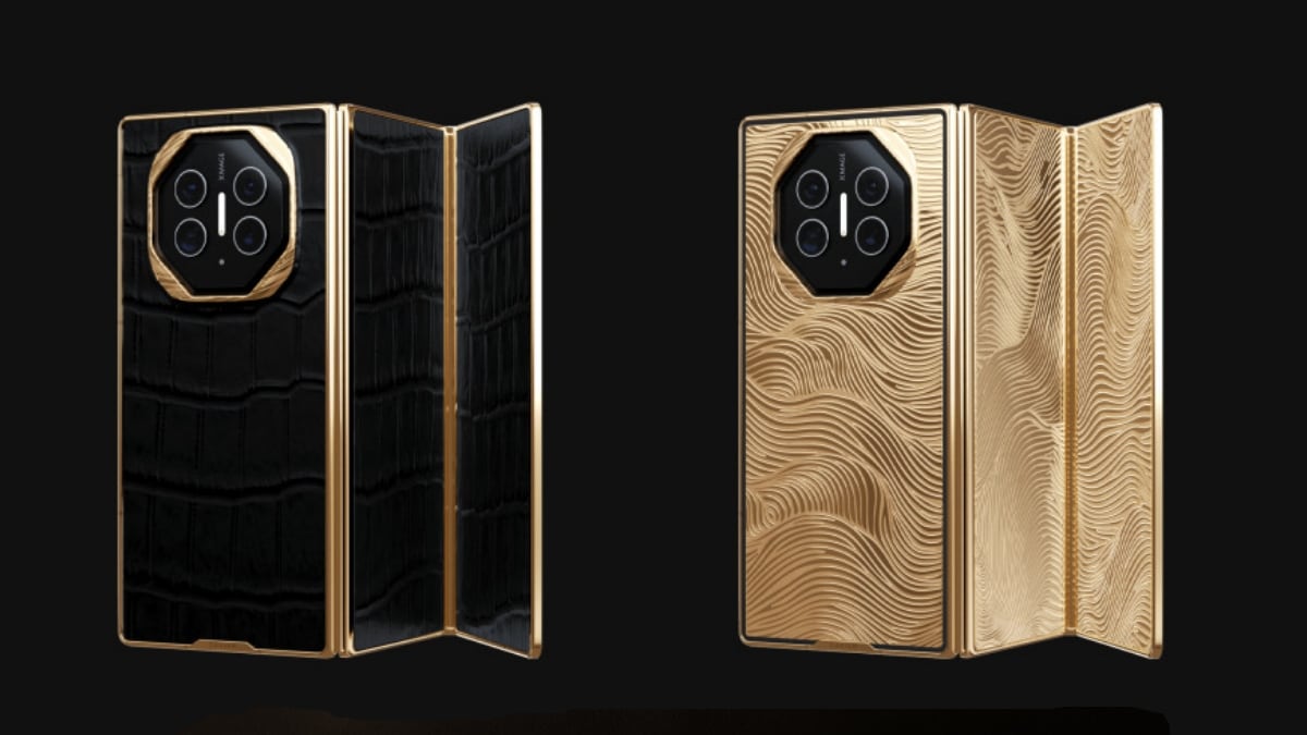 Caviar launches a custom Huawei Mate XT Ultimate design