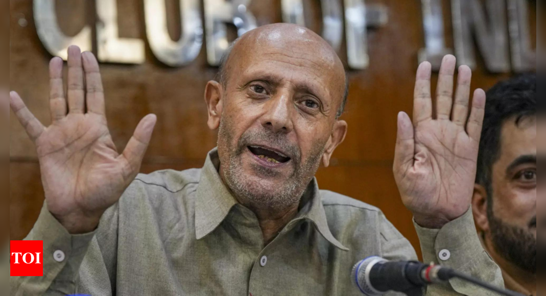 Engineer Rashid says ready to support INDIA bloc in J&K elections, but on one condition | India News – Times of India