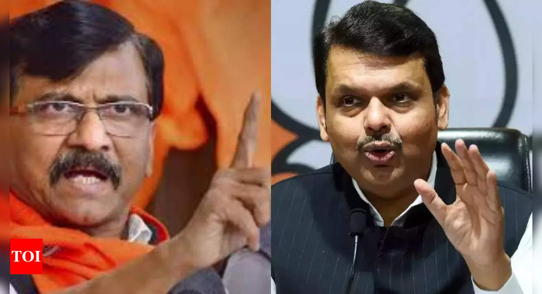 Fadnavis not in line to head Home Ministry: Raut on accident involving BJP leader’s son’s car – Times of India