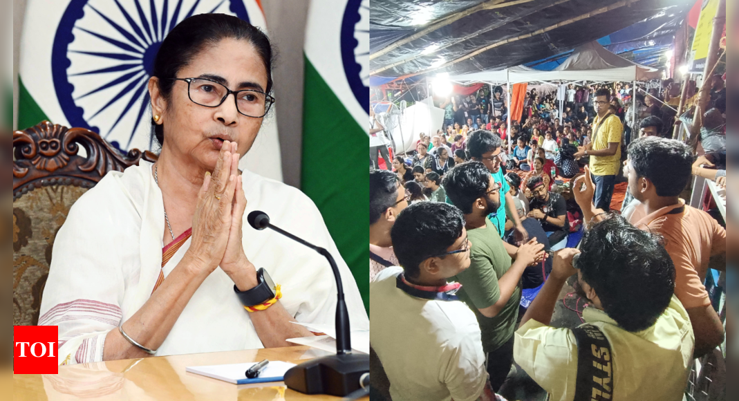 ‘Fifth and final time’: Mamata invites protesting doctors again for talks to end RG Kar standoff – Times of India