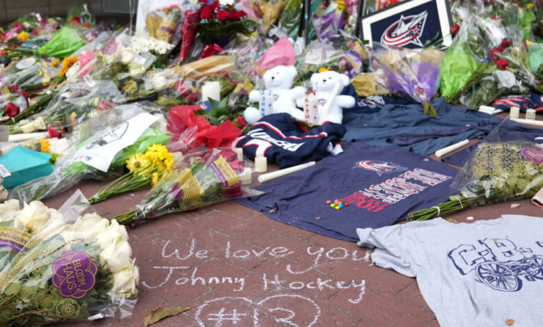 The death of Johnny Gaudreau devastates a Blue Jackets organization already familiar with tragedy