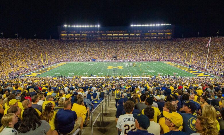 How Michigan Built the Big House, a Symbol of College Football Controversy and Folklore