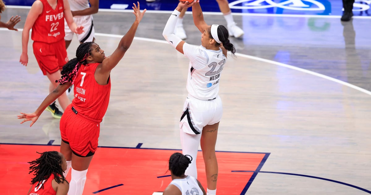 A’ja Wilson breaks WNBA single season record for points, passes Jewell Loyd’s record of 939