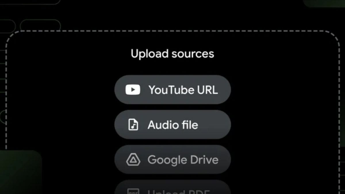 Google’s NotebookLM now supports YouTube videos and audio files