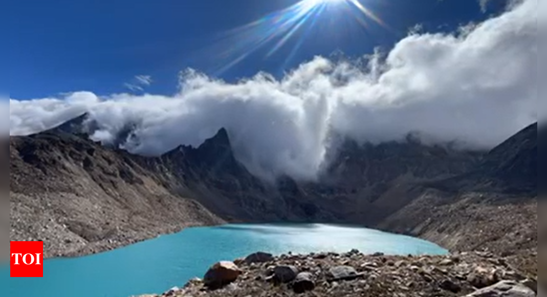 Govt launches programme to tackle threat of Himalayan glacial lake floods, all 190 high-risk lakes to be monitored | India News – Times of India