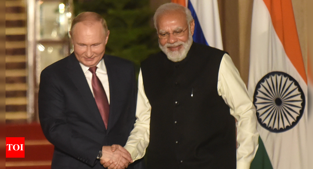 ‘He is a great friend’: Putin invites PM Modi for talks on sidelines of BRICS summit | India News – Times of India