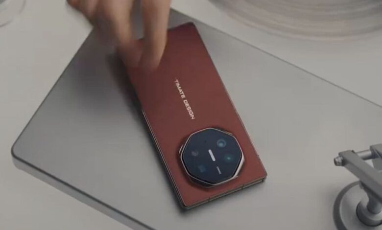 Huawei Mate XT could come in a red color scheme, teaser video suggests