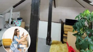 I transformed my attic room with second-hand furniture, it looks so different