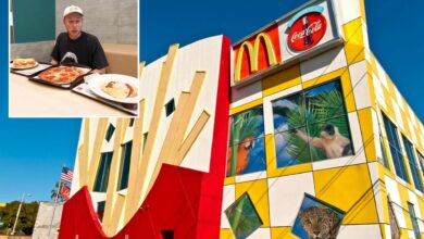 I went to the largest McDonald’s in the world with a gigantic play area and a crazy menu