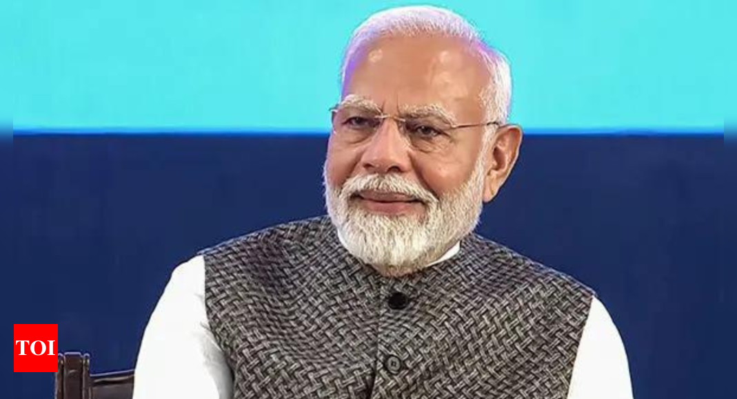 In Gujarat, PM Modi to meet beneficiaries of Centre’s solar power project | India News – Times of India