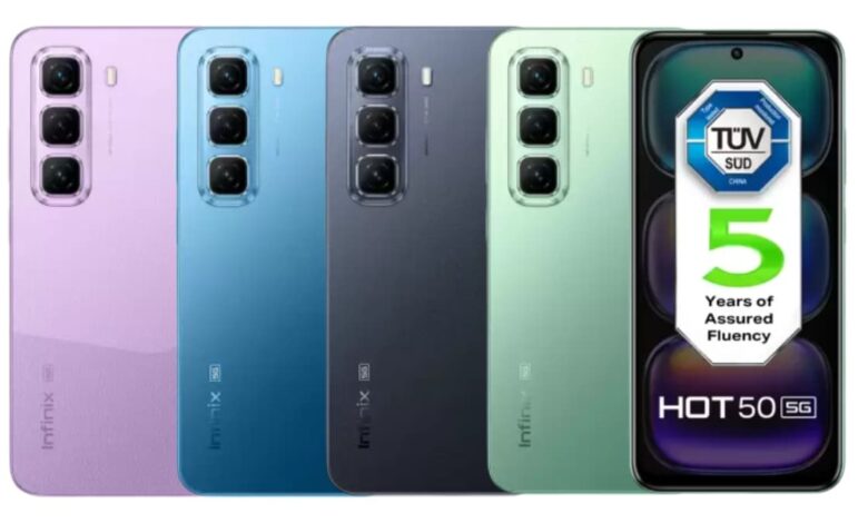 Infinix Hot 50 Pro+ 4G open for pre-booking; Key features Surface Online