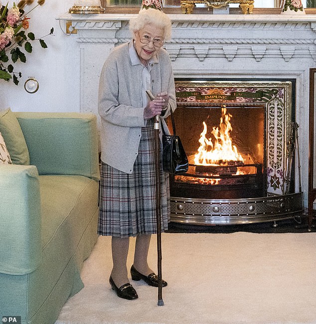 Inside is the extremely rare, fatal bone cancer that quickly kills half of patients and is said to have struck the late queen