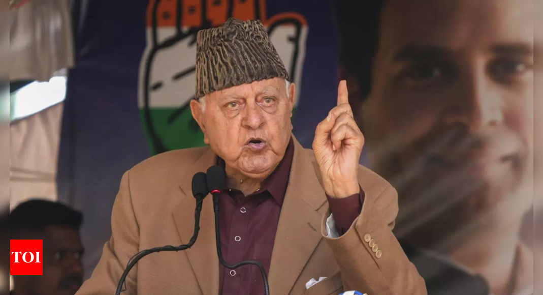 JKCA case: ED requests Srinagar court to add fresh charges against Farooq Abdullah – Times of India