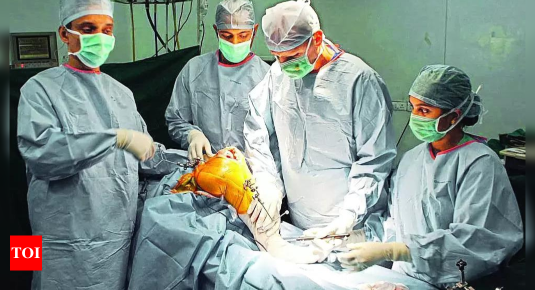 Knee replacement cost cap extended | India News – Times of India