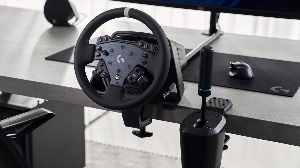 Logitech G has announced a new Racing Series featuring a range of wheels, gear shifters and more