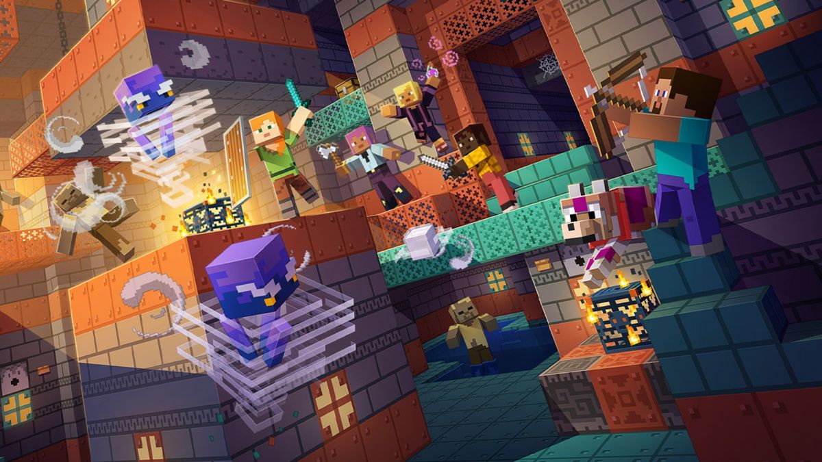 Minecraft to get more frequent content updates in the future, work on native PS5 version continues