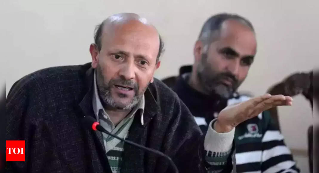 No one can suppress our voice, the truth is with us: Engineer Rashid in Srinagar | India News – Times of India