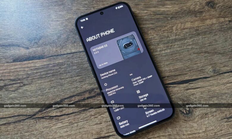 Nothing OS 3.0 update may include these features