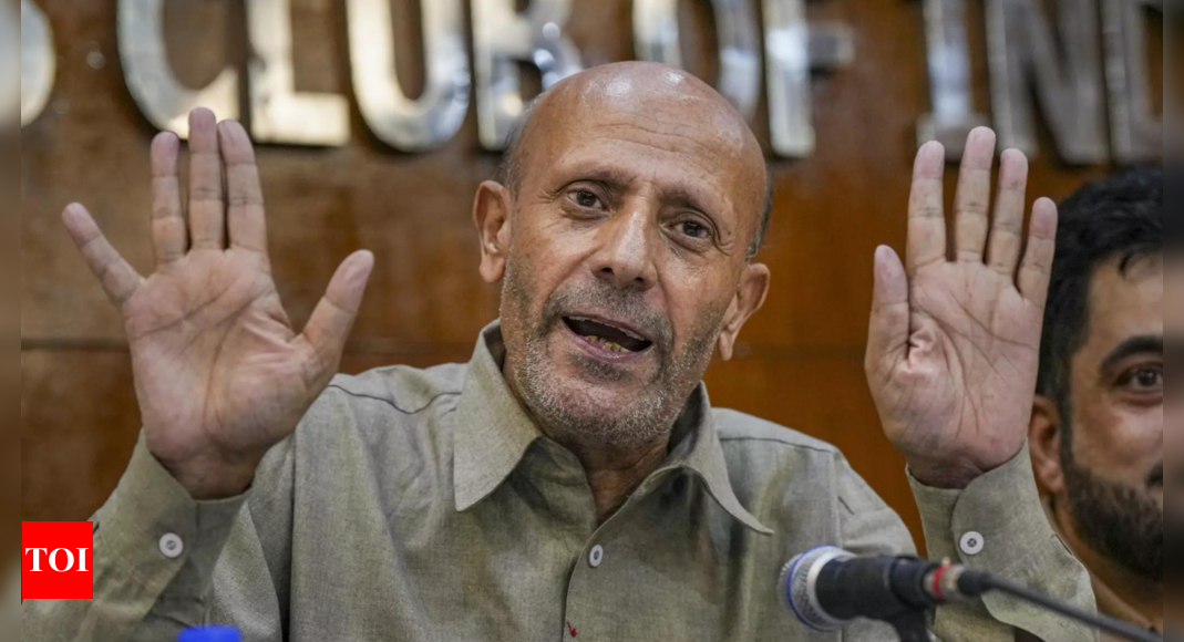 Omar fights for seat, I fight for people of Kashmir, says engineer Rashid after leaving Tihar | India News – Times of India