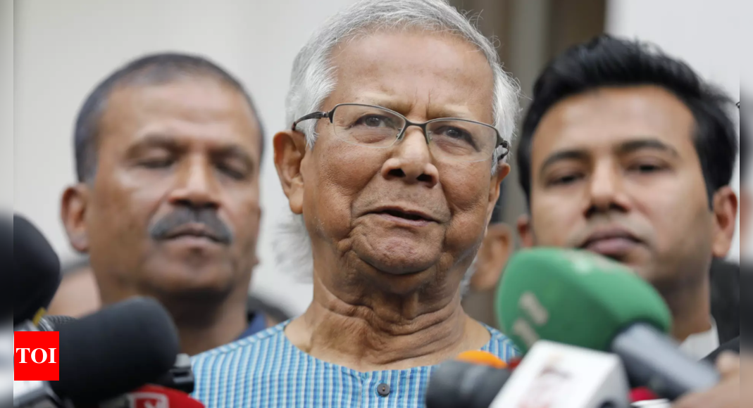 ‘On the basis of fairness and equality’: Bangladesh seeks good relations with India, says Yunus | India News – Times of India