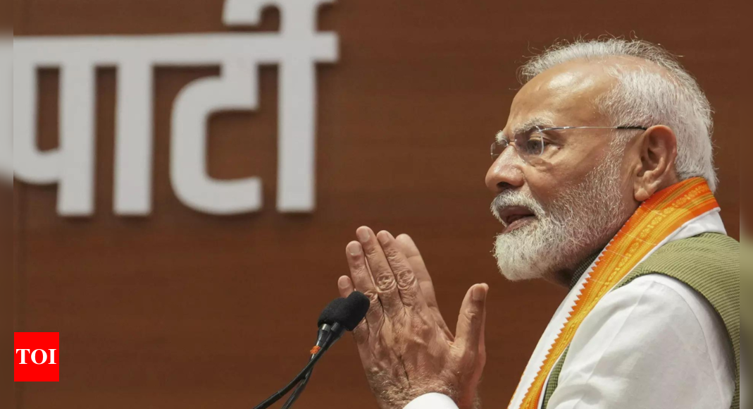 PM Modi’s Sunday roadshow in Jamshedpur cancelled due to heavy rains | India News – Times of India