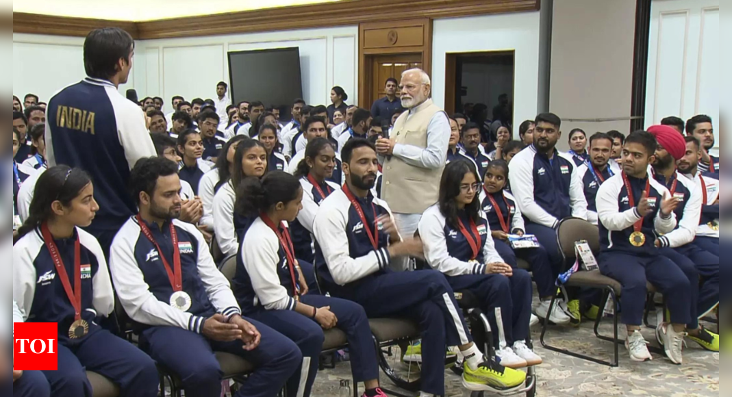 Paralympics 2024: PM Modi speaks to athletes, shares video | India News – Times of India