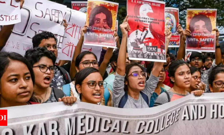 ‘Protests will not subside’: IMA after SC asks doctors to resume work | India News – Times of India