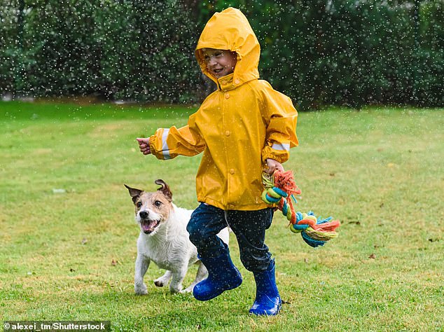 Puppy love! Playing with dogs leads to an increase in the ‘love hormone’ in children, research shows