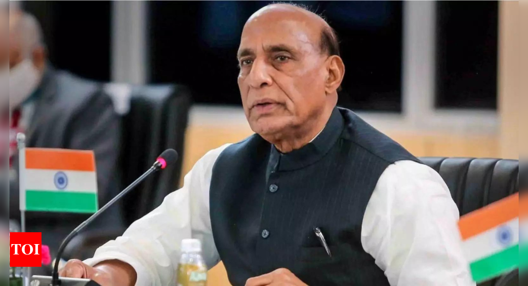 Rajnath: Civil-military collaboration behind reverse migration to borders | India News – Times of India