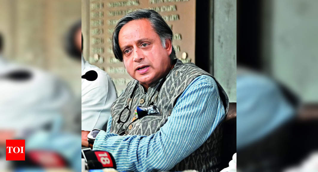 SC stays criminal defamation case against Tharoor over comments on PM Modi – Times of India