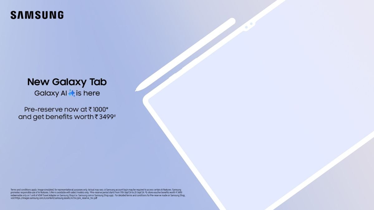 Samsung starts pre-booking of upcoming flagship Galaxy tablets in India