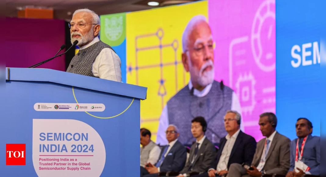 ‘Silicon Diplomacy’ will make India the world leader in semiconductors: PM Modi – Times of India